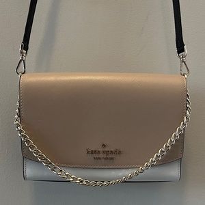 Kate Spade Carson Colorblock Crossbody in Warm Beige